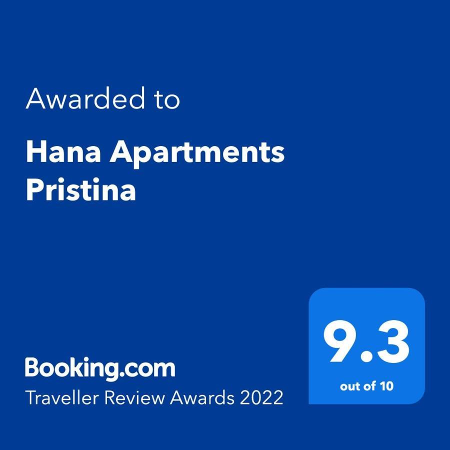 Hana Apartments Prishtina Pristina Eksteriør billede